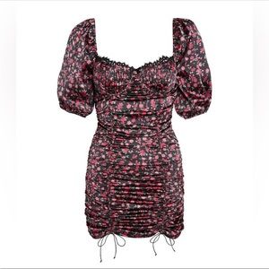 For Love and & Lemons Small Melrose Bra Mini Dress